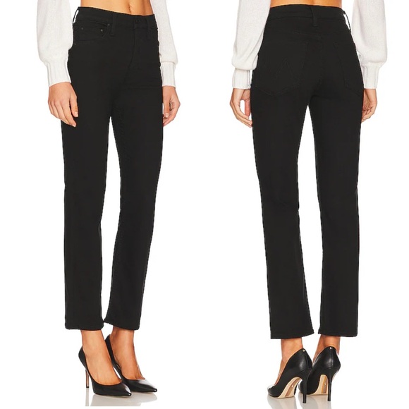 MOTHER Tomcat Ankle in Lasting Impression Black Size 26 New - Picture 4 of 15